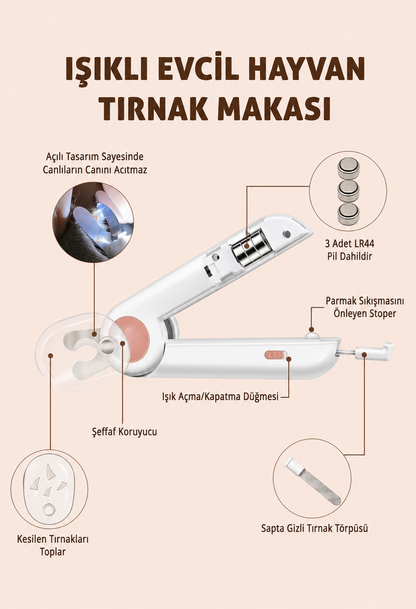 EVCİL HAYVAN TIRNAK MAKASI